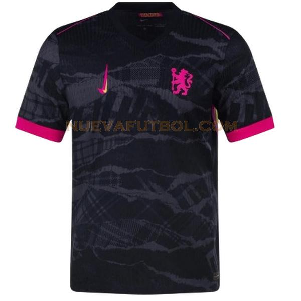 tailandia tercera camiseta chelsea 2024 2025 negro hombre