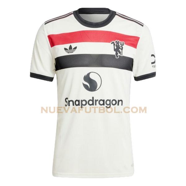 tailandia tercera camiseta manchester united 2024 2025 blanco hombre