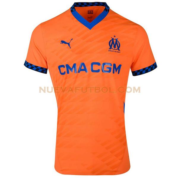 tailandia tercera camiseta marsella 2024 2025 naranja hombre