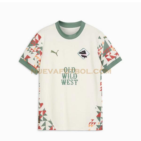 tailandia tercera camiseta palermo 2024 blanco hombre