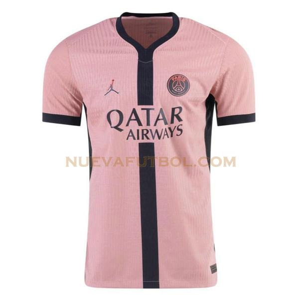 tailandia tercera camiseta paris saint germain 2024 2025 rosa hombre