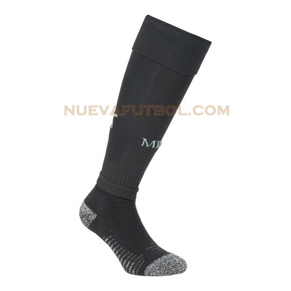 tercera calcetines ac milan 2024 2025 negro hombre