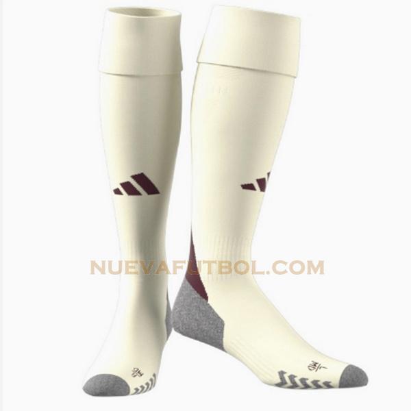 tercera calcetines lyon 2024 2025 blanco naranja hombre