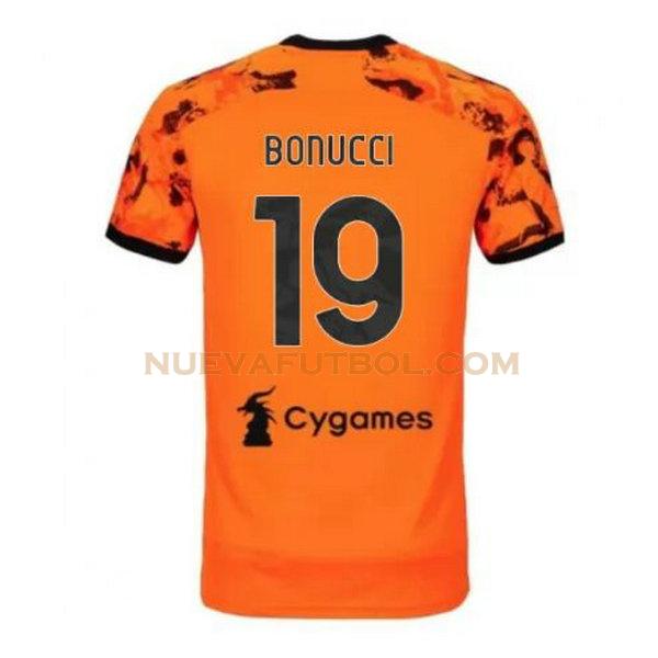 tercera camiseta bonucci 19 juventus 2020-2021 hombre