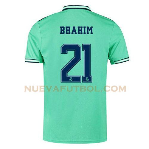 tercera camiseta brahim 21 real madrid 2019-2020 hombre