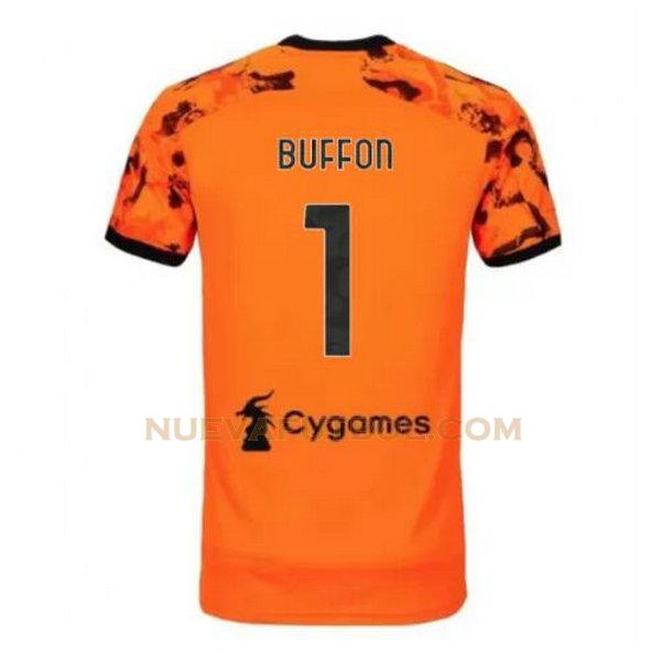 tercera camiseta buffon 1 juventus 2020-2021 hombre