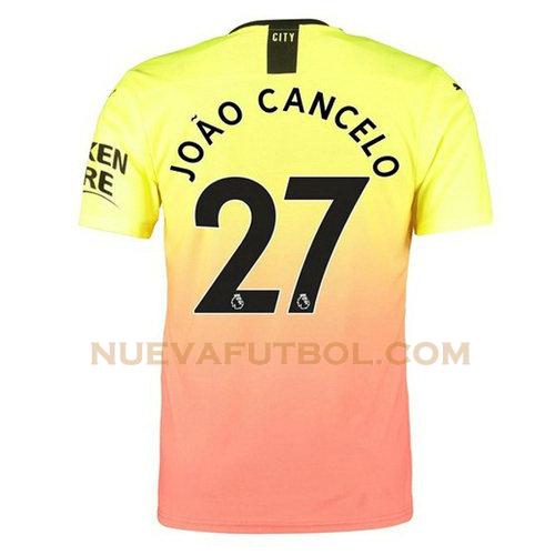 tercera camiseta cancelo 27 manchester city 2019-2020 hombre