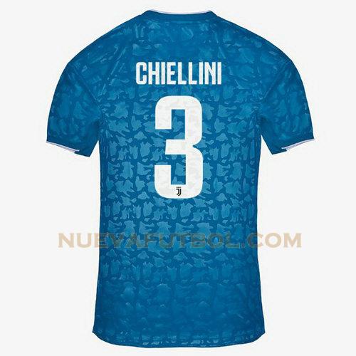 tercera camiseta chiellini 3 juventus 2019-2020 hombre