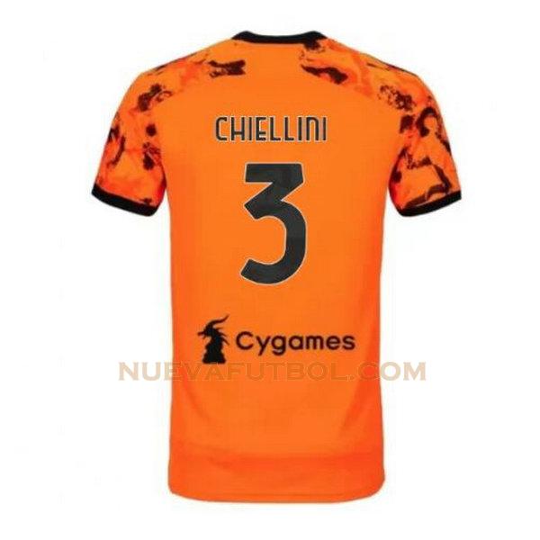 tercera camiseta chiellini 3 juventus 2020-2021 hombre