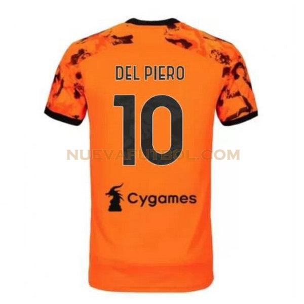 tercera camiseta del piero 10 juventus 2020-2021 hombre