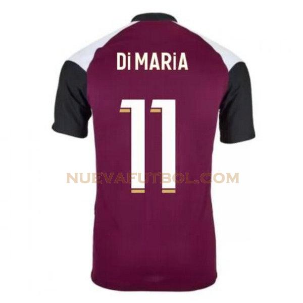 tercera camiseta di maria 11 paris saint germain 2020-2021 púrpura hombre