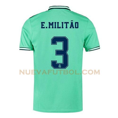 tercera camiseta e.militão 3 real madrid 2019-2020 hombre