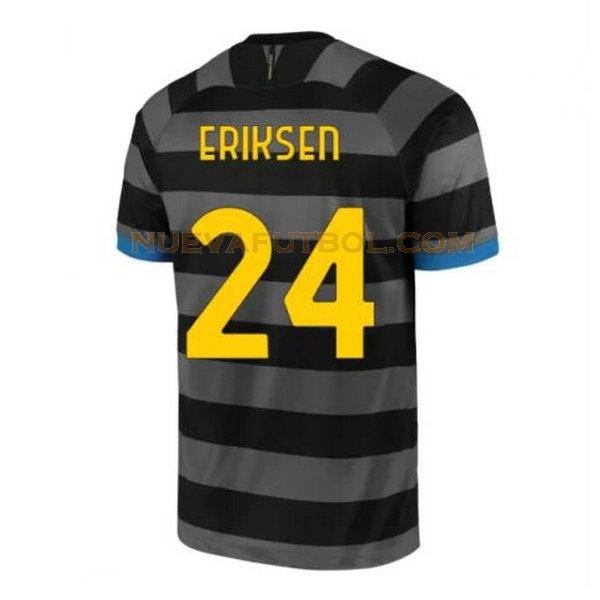 tercera camiseta eriksen 24 inter milan 2020-2021 gris hombre