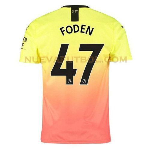 tercera camiseta foden 47 manchester city 2019-2020 hombre