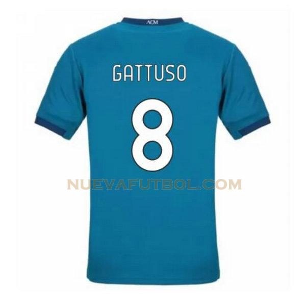 tercera camiseta gattuso 8 ac milan 2020-2021 hombre