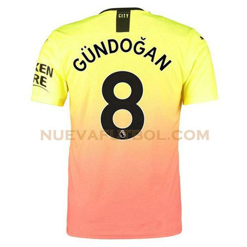 tercera camiseta gundogan 8 manchester city 2019-2020 hombre