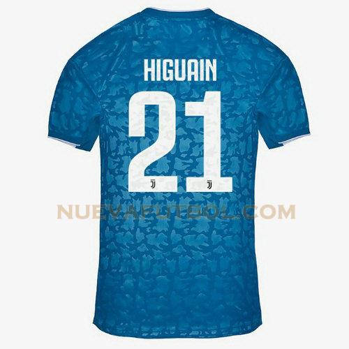 tercera camiseta higuain 21 juventus 2019-2020 hombre