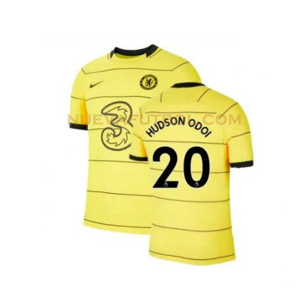 tercera camiseta hudson odoi 20 chelsea 2021 2022 amarillo hombre