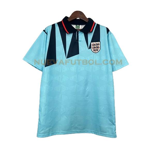 tercera camiseta inglaterra 1992 azul hombre