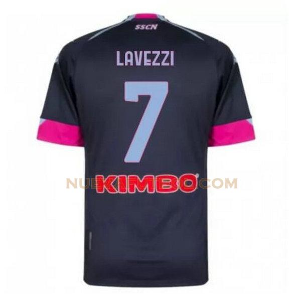 tercera camiseta lavezzi 7 nápoles 2020-2021 hombre