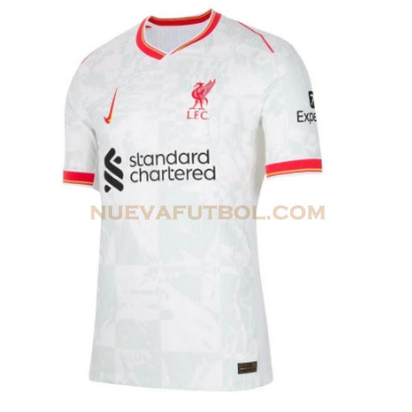 tercera camiseta liverpool 2024 2025 blanco hombre