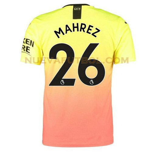 tercera camiseta mahrez 26 manchester city 2019-2020 hombre