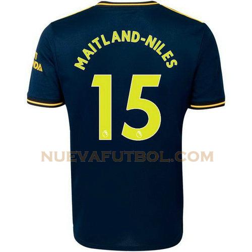 tercera camiseta maitland niles 15 arsenal 2019-2020 hombre