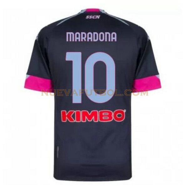 tercera camiseta maradona 10 nápoles 2020-2021 hombre