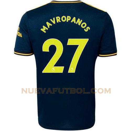 tercera camiseta mavropanos 27 arsenal 2019-2020 hombre