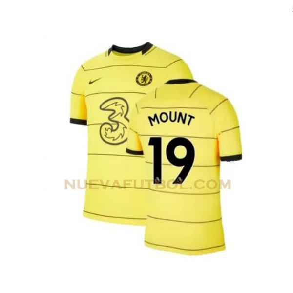 tercera camiseta mount 19 chelsea 2021 2022 amarillo hombre