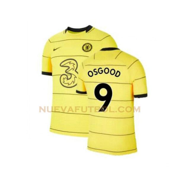 tercera camiseta osgood 9 chelsea 2021 2022 amarillo hombre