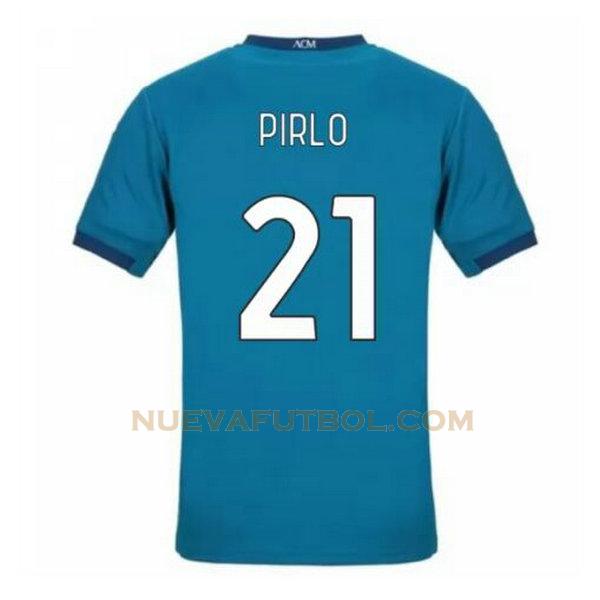 tercera camiseta pirlo 21 ac milan 2020-2021 hombre