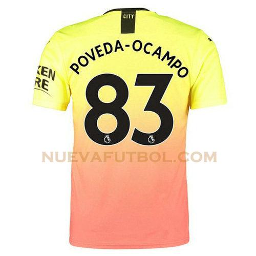 tercera camiseta poveda ocampo 83 manchester city 2019-2020 hombre