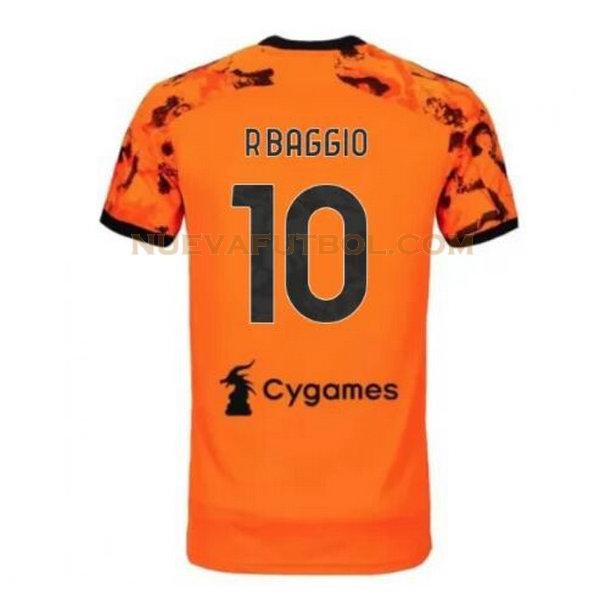 tercera camiseta r.baggio 10 juventus 2020-2021 hombre