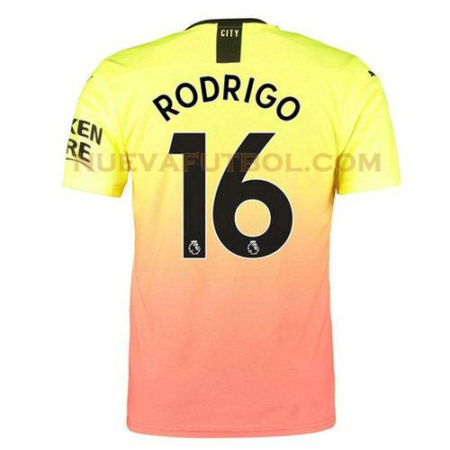 tercera camiseta rodrigo 16 manchester city 2019-2020 hombre