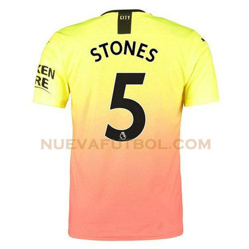 tercera camiseta stones 5 manchester city 2019-2020 hombre