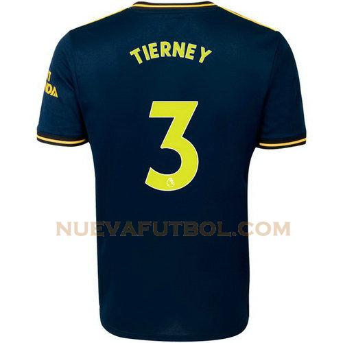 tercera camiseta tierney 3 arsenal 2019-2020 hombre