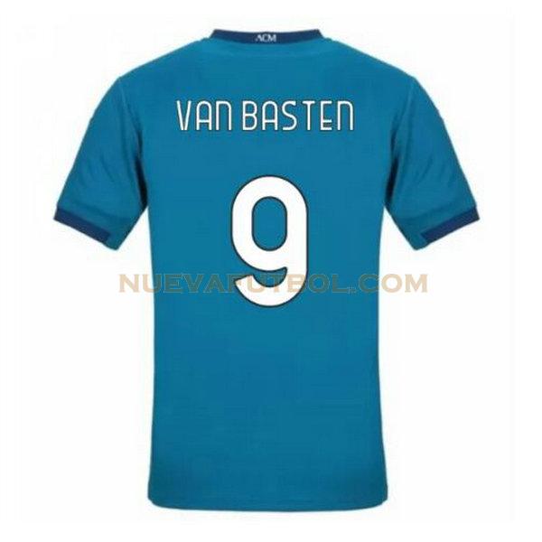 tercera camiseta van basten 9 ac milan 2020-2021 hombre