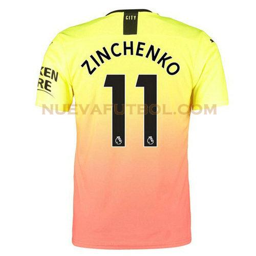 tercera camiseta zinchenko 11 manchester city 2019-2020 hombre