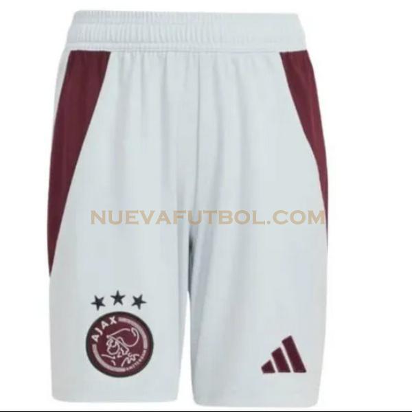 tercera pantalones cortos ajax 2024 2025 blanco hombre