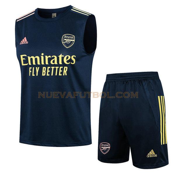 vest arsenal conjunto 2021 2022 negro hombre