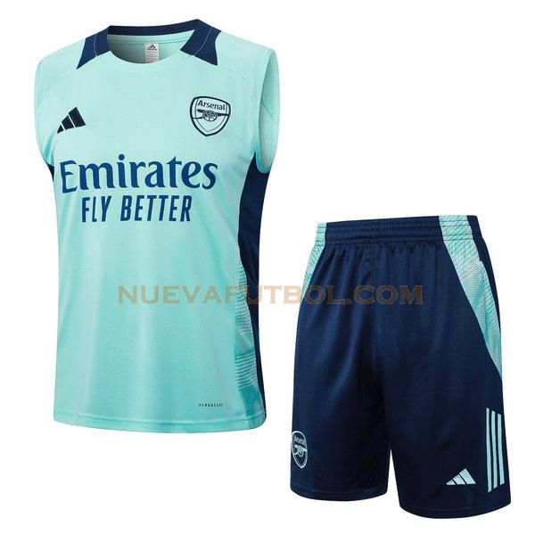 vest arsenal conjunto 2024 2025 verde hombre