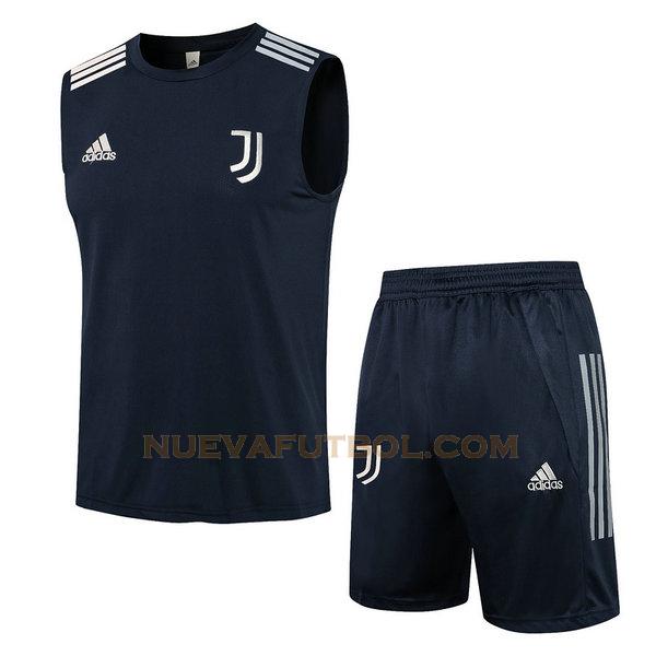 vest juventus conjunto 2021 2022 azul hombre