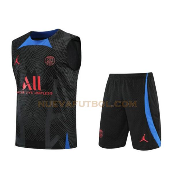 vest paris saint germain conjunto 2022 2023 negro hombre