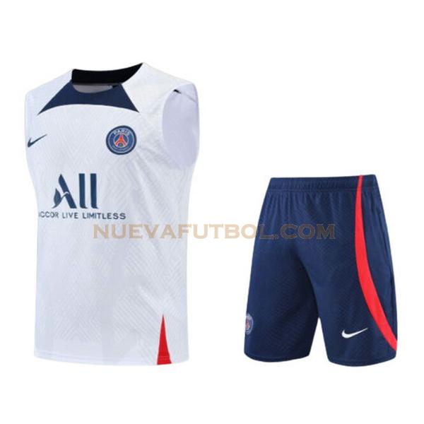 vest real madrid conjunto 2023 blanco hombre